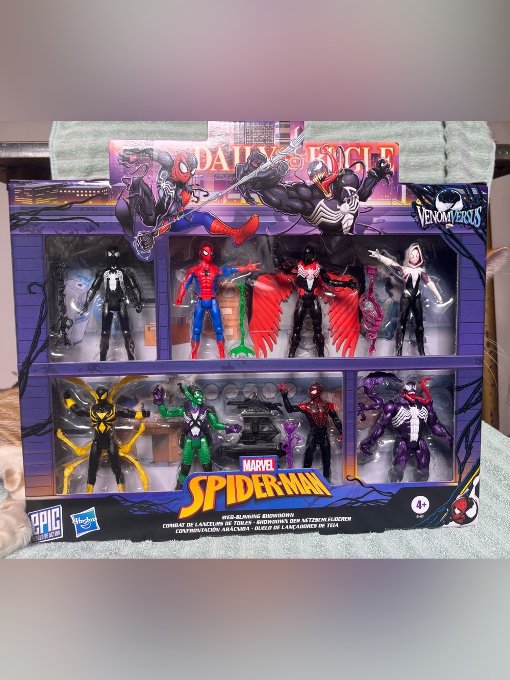 Marvel Spider Man. Web-Slinging Showdown. Kids Action Figure Set. 2025 NIB